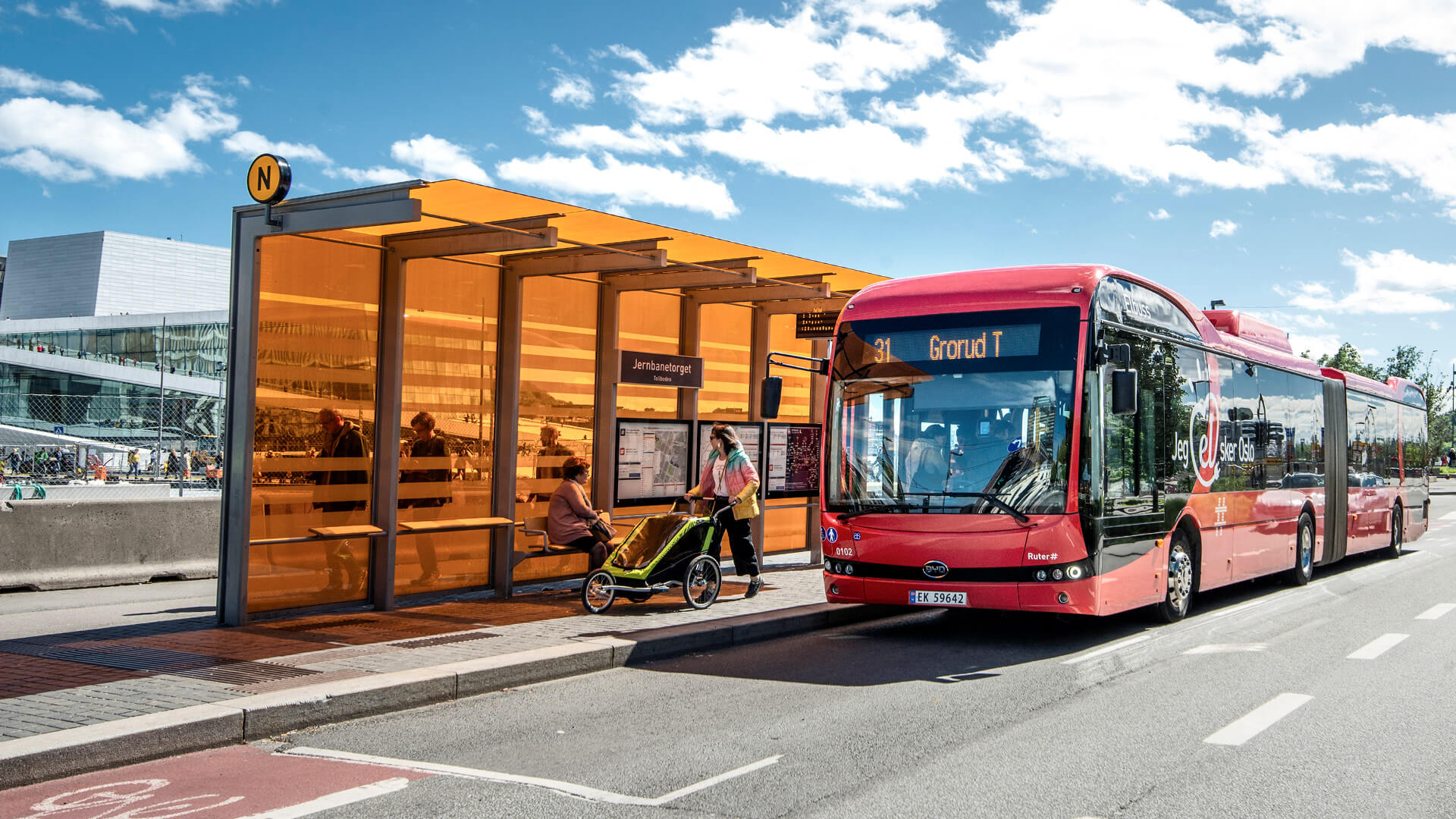 Referenz BYD Bus in Oslo